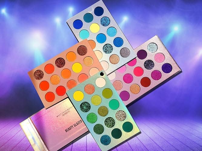 MYUANGO Color Board Eyeshadow Palette - Colorful Rainbow Bright Eyeshadow Palette, Natural Powder Eye Shadow Palette Makeup - Waterproof, Blendable, Long-Lasting - Cruelty-Free thumbnail 9