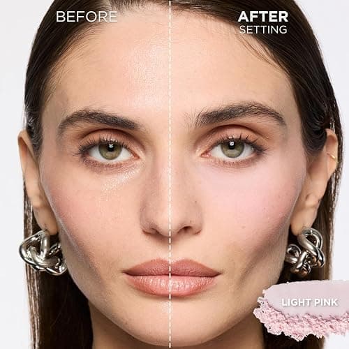 L'Oreal Paris Infallible Blur-fection Longwear Loose Setting Powder, Blurring Face Powder With Up to 24HRs of Wear, Brightening Light Pink, 1 Kit thumbnail 2