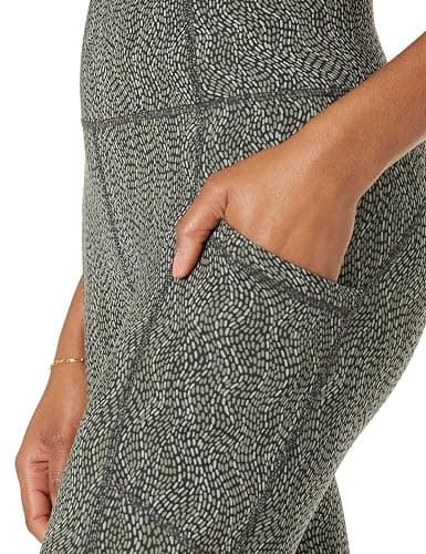 Amazon Essentials Women's Active Sculpt Workout High Rise Full Length Leggings with Pockets (Available in Plus Size) thumbnail 3