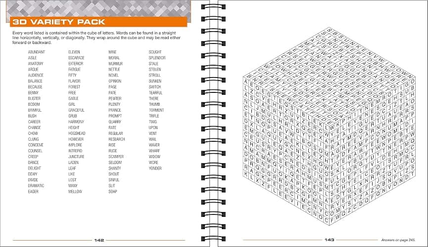 Brain Games - Extreme Word Search (256 pages) thumbnail 4