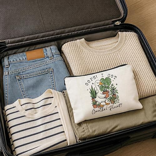 KAIOUS I Got Another Plant Zipper Makeup Bag for Plant Lady | Plant Lovers Gifts for Women: Mother's Day, Birthday, Christmas Stocking Stuffer, Plant Mom Accessories thumbnail 5