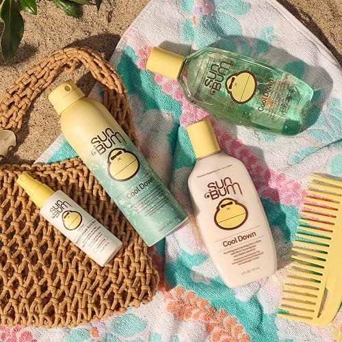 Sun Bum Cool Down Aloe Vera Gel - Vegan After Sun Care to Soothe and Hydrate Sunburn - 8 oz thumbnail 6