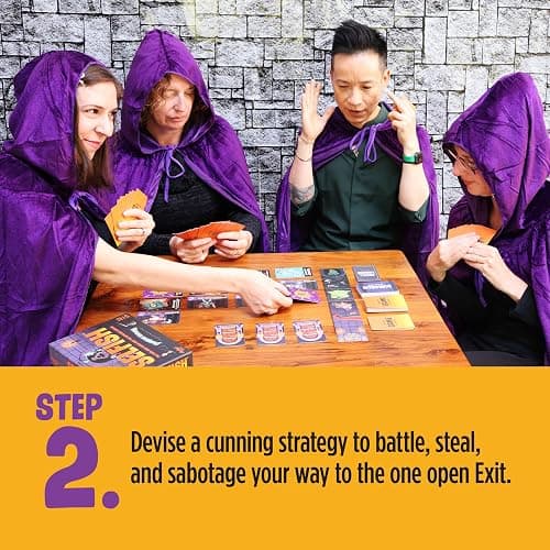Ridley's Selfish: Dungeon Edition – Fantasy Dungeon Crawl Card Game for Adults, Teens & Kids 10+, Survival Strategy 2-5 Players, Fast-Paced Party Activity for Fans of The Traitors thumbnail 3