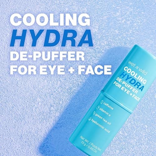 wet n wild Cooling Hydra De-Puffer, Soothing Face Makeup Primer Stick with Vitamin E & Caffeine, Instant Skin Refreshments for All Skin Types and Complexions, Vegan & Cruelty-Free thumbnail 6