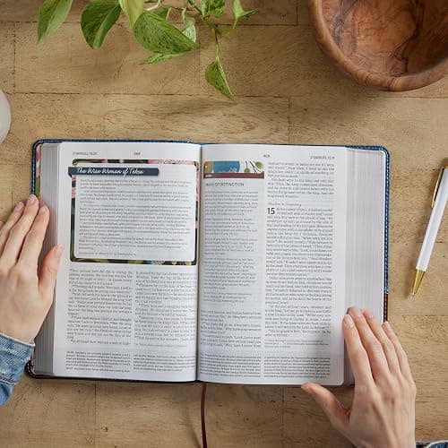 NIV, The Woman's Study Bible, Hardcover, Full-Color, Red Letter: Receiving God's Truth for Balance, Hope, and Transformation thumbnail 4