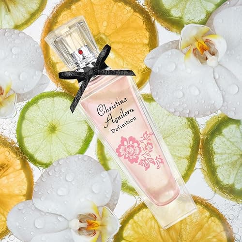 Christina Aguilera - Definition Eau de Parfum für Damen, Floraler Moschus-Duft, sizilianische Bergamotte, Vanilleorchidee & Moschus, kraftvolles, weibliches & lebhaftes Parfüm Spray für Damen, 50 ml thumbnail 6