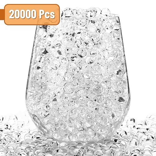 Mr. Pen Clear Water Beads, 20000 pcs, Non Toxic, Gel Beads for Vases & Plants thumbnail 2