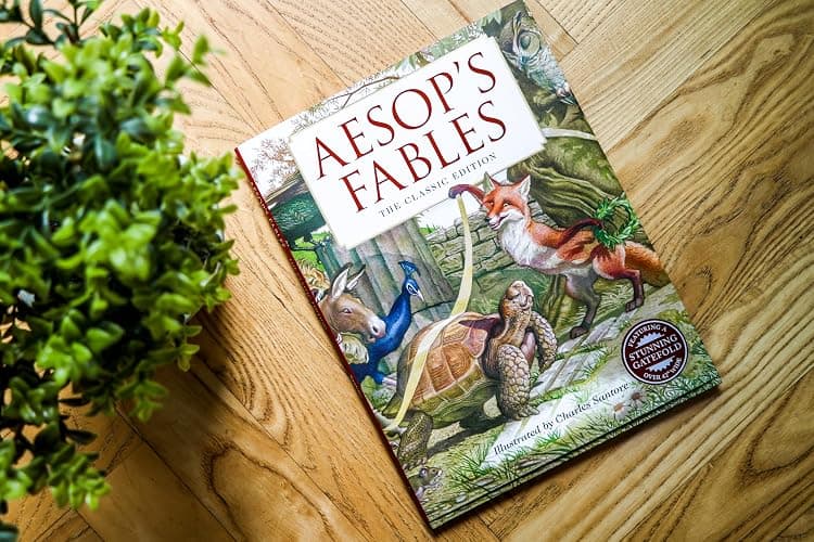 Aesop's Fables Hardcover: The Classic Edition by acclaimed illustrator, Charles Santore (Charles Santore Children's Classics) thumbnail 6