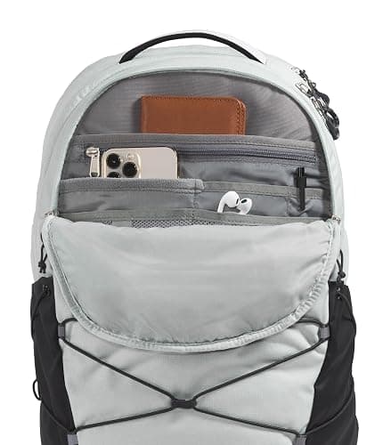 The North Face Borealis Commuter Laptop Backpack | Water Repellent Finish, 16" Laptop Sleeve, Large Main Compartment for Everyday Carry, Tin Grey Dark Heather/Asphalt Grey/TNF Black-NPF, One Size thumbnail 4