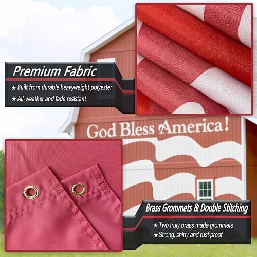 KNAPAL I Love Jesus Flag Pink 3x5 Ft Christian Jesus American Flag Durable Polyester I Heart Jesus Flags for House Yard Indoor College Dorm Room Bedroom Wall Jesus Loves You Outdoor Flag Banner Decor thumbnail 6