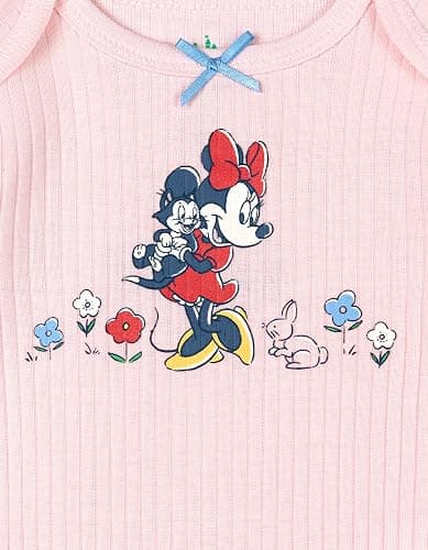 Disney Classics The Aristocats Lion King Winnie the Pooh Pixar Toy Story Baby Girls 5 Pack Bodysuits Newborn to Infant thumbnail 7