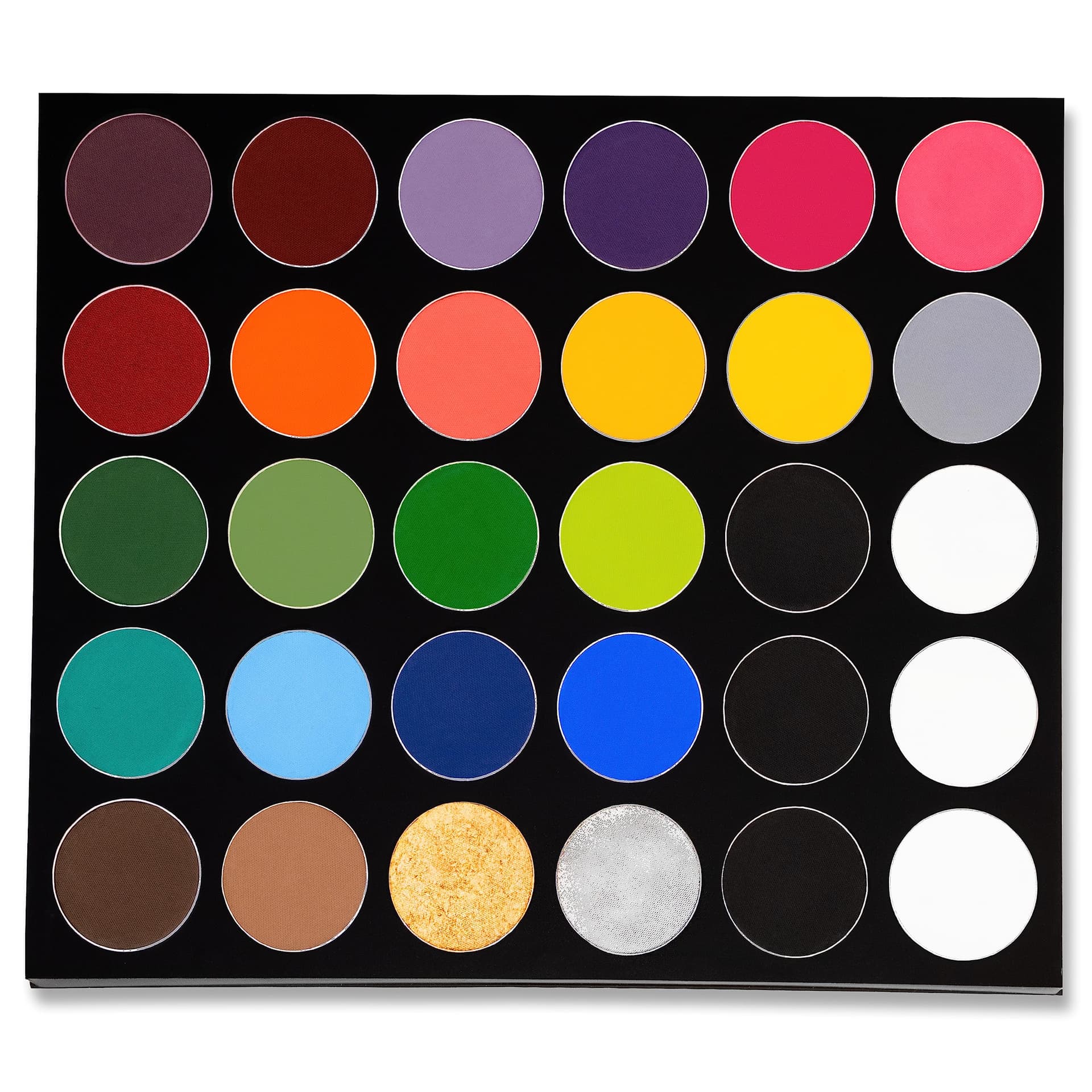 Mehron Makeup Paradise Makeup AQ 30 Color Pro Palette | Magnetic and Refillable Palette | Body Paint & Face Paint | Professional Makeup for Costumes, SFX, Halloween, & Cosplay - Image 1