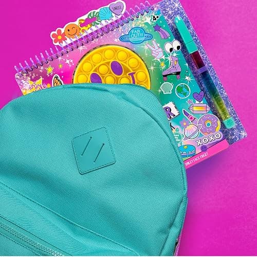 Just My Style Pop & Color Sketchbook, Creative Fidget Sketchbook and Pen Set, Great Weekend Activity, Includes Cute Puffy Stickers & Mindfulness Activity Book for Kids Ages 6, 7, 8, 9 thumbnail 6
