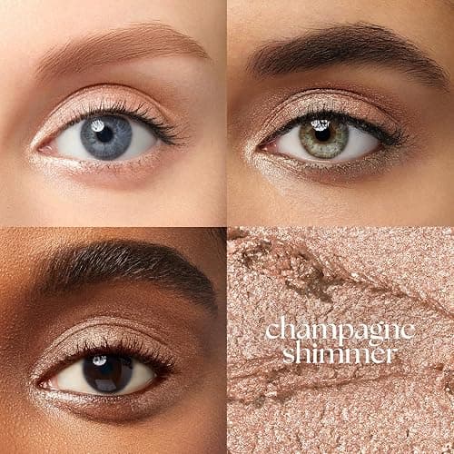 Julep Eyeshadow 101 Cream-to-Powder Waterproof Shadow Stick – Champagne Shimmer – Long-Lasting, Crease-Proof, Medium Golden-Beige Shimmer Cream Eyeshadow with Built-in Smudger thumbnail 2