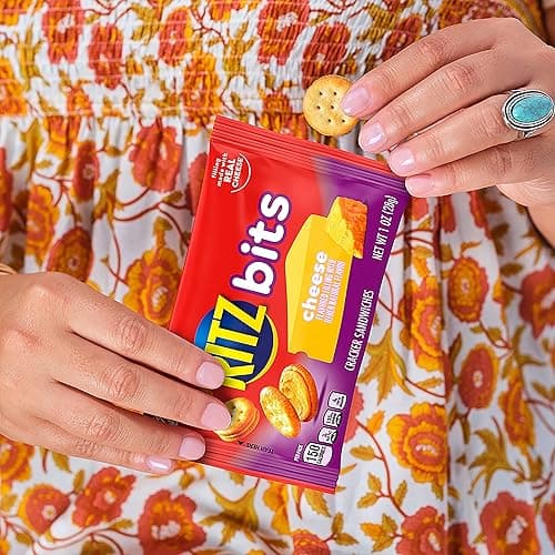 Nabisco Classic Mix Variety Pack, OREO Mini, CHIPS AHOY! Mini, Nutter Butter Bites, RITZ Bits Cheese, School Snacks, 20 - 1 oz Snack Packs thumbnail 6