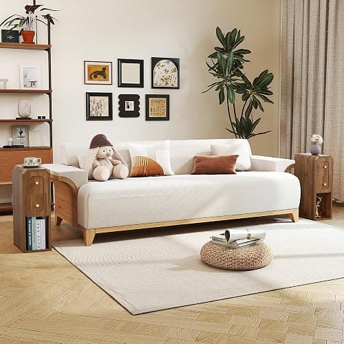 MAHYIZYI Narrow Nightstand with 2 Drawers, Small Bedside Tables, Mid-Century Modern Slim Night Stand with Storage, Wooden End Table for Small Spaces, Bedroom, Living Room (Walnut-1PCS) thumbnail 8