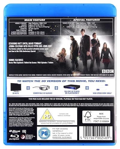 Doctor Who: The Day of the Doctor – 50th Anniversary Special [Blu-ray 3D] thumbnail 3