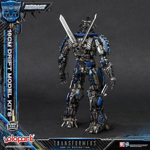YOLOPARK Transformers Toys Age of Extinction Drift Action Figure,AMK PRO Series 6.3 Inch Highly Articulated Transformers Model Kit for Ages 15 and Up,No Converting thumbnail 7