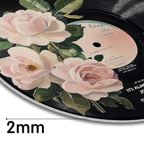 Hippie Decor, Posters for Room Aesthetic - Botanical Wall Art, Record Decor, 4 Pcs 12" thumbnail 4