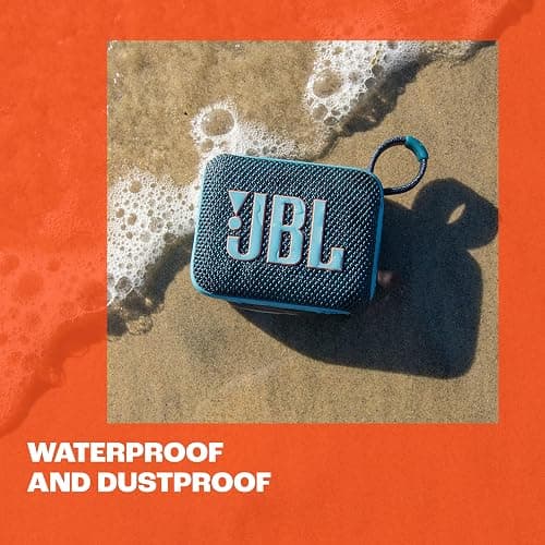 JBL Go 4 - Schwarz – Tragbare Bluetooth-Lautsprecher-Box mit JBL Pro Sound, tiefem Bass und Playtime-Boost-Funktion – Wasserfest und staubfest – 7 h Laufzeit thumbnail 4