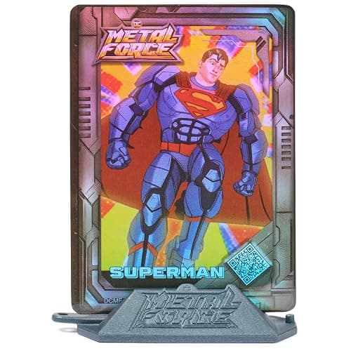 DC Comics, Metal Force Superman Action Figure, 12-Inch Extra Large Super Hero Collectible Kids Toys for Boys and Girls Ages 4 and Up thumbnail 7