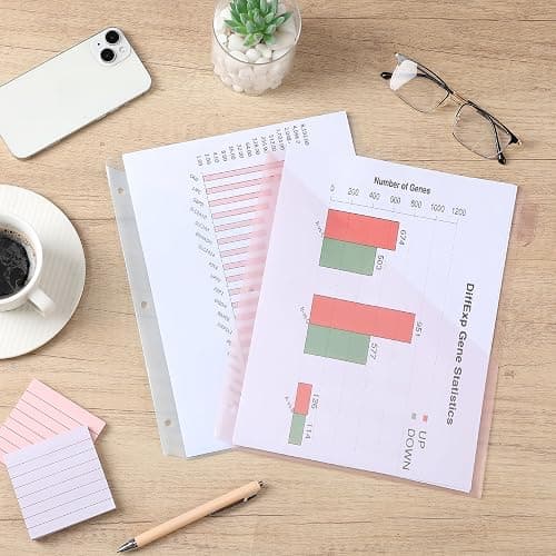 Mr. Pen- Binder Dividers with Pockets and Tabs, 8 Pack | Dividers for 3 Ring Binder with Pockets, Pocket Dividers for 3 Ring Binder with Tabs, Binder Dividers with Tabs and Pockets thumbnail 5