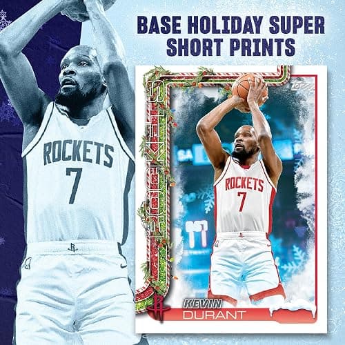 2025 Topps Holiday Basketball - Factory Sealed - Mega Box thumbnail 6