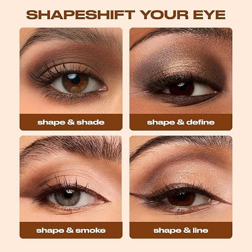 Urban Decay Naked Shaped Eyeshadow Palette - Multi-Use Neutral Eye & Face Palette, 14 Crease & Transfer-Resistant Shades, Up to 16HR Wear, Sculpting Creams, Defining Powders, Shimmer Highlighters thumbnail 2