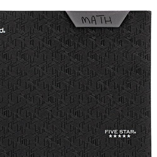 Five Star 2-Pocket Folder, Plastic Folder with Stay-Put Tabs and Prong Fasteners, Holds 8-1/2" x 11" Paper, Black (72113) thumbnail 7