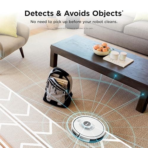Shark AI Ultra Voice Control Robot Vacuum with Matrix Clean Navigation, Home Mapping, 60-Day Capacity, XL Self-Empty Base for Homes with Pets, Carpet & Hard Floors, Cool Grey thumbnail 6