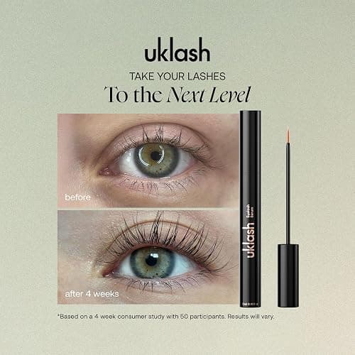 UKLASH Eyelash Growth Serum - #1 Rated Lash Serum for Longer, Fuller Lashes - Formula for Naturally Longer Lashes and Extensions - Vegan & Cruelty-free thumbnail 2
