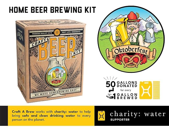 Craft A Brew - Oktoberfest Ale - Beer Making Kit - Make Your Own Craft Beer - Complete Equipment and Supplies - Starter Home Brewing Kit - 1 Gallon thumbnail 3