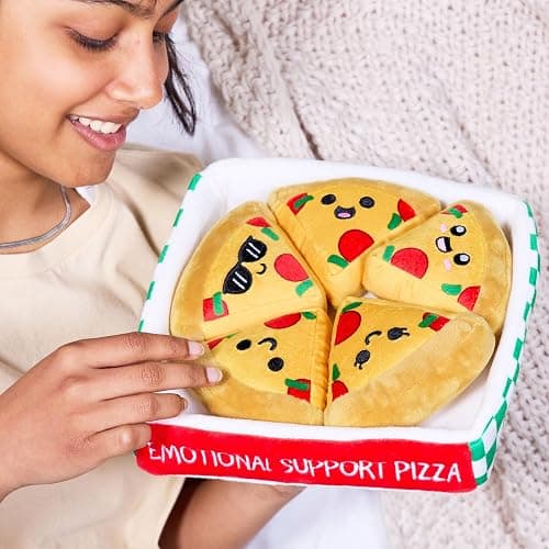 WHAT DO YOU MEME? Emotional Support Pizza — Plush Pizza by Emotional Support Plushies thumbnail 2