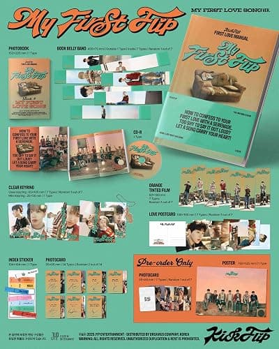 My First Flip KickFlip Album [Random Standard Ver.]+Pre Order Benefits+BolsVos Idol-Inspired Freebies (The 3rd Mini Album) thumbnail 5