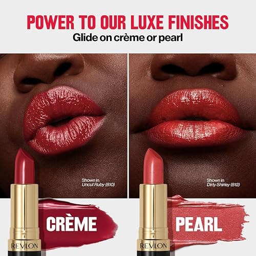 Revlon Super Lustrous Lipstick, Creamy Formula For Soft, Fuller-Looking Lips, Moisturized Feel, 803 Whiskey Business, 0.15 oz thumbnail 8