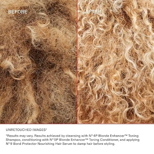 Olaplex No. 4P Blonde Enhancer Purple Toning Shampoo, Repairs, Hydrates, & Brightens All Blonde, Lightened, & Grey Hair thumbnail 5