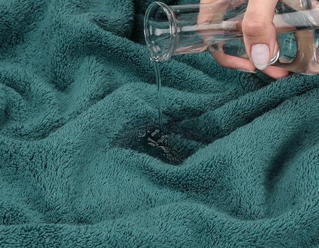 American Soft Linen Premium 3 Piece Towel Set, 1 Bath Towel 1 Hand Towel 1 Washcloth, 600 GSM 100% Cotton Turkish Towels for Bathroom, Teal Towel Set thumbnail 6