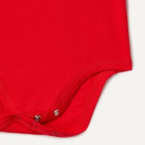 Amazon Essentials x Sofia Grainge Baby Girls' Long-Sleeve Ruffle Collar Bodysuit, Pack of 2 thumbnail 3