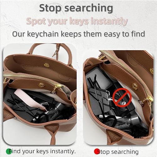 BydGxy Stretchy Wristlet Initial Keychain, Key Chains Women Cute with Keyring, Llaveros para Mujer, Car Key Accessories thumbnail 5