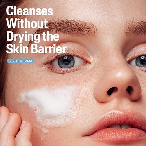 Cetaphil Cream to Foam Face Wash, Hydrating Foaming Cream Cleanser, For Normal to Dry, Sensitive Skin, with Soothing Aloe,Glycerin and Niacinamide, Hypoallergenic, Fragrance Free, 473 ml thumbnail 4