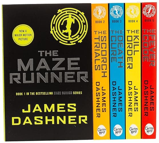 Maze Runner Series James Dashner 5 Books Collection Set Pack - Image 1