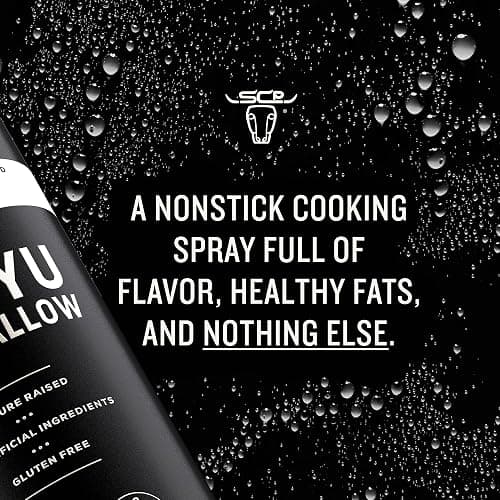 South Chicago Packing Wagyu Beef Tallow Spray, Umami-Rich, Flavorful, Perfect for Sauteing, Stir-frying and Grilling, Nonstick Cooking Oil, 7 Fl Oz thumbnail 5