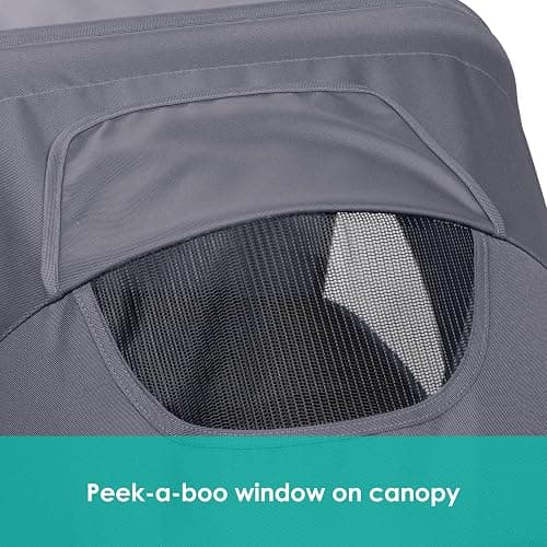 Open Box Baby Trend Navigator 2-in-1 Stroller Wagon, Dash Black thumbnail 7