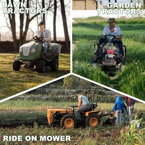 Lawn Garden AGM Battery Group U1, 12 Volt 200CCA,Rechargeable SLA Starting Battery for Lawn, Tractors and Mowers, Compatible with John Deere, Toro, Cub Cadet, and Craftsman Mower - U1-200CCA thumbnail 5