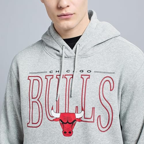 GAME 7 Men's X NBA Officially Licensed Long Sleeve Classic Pullover Hoodie Fleece Sweatshirt thumbnail 6
