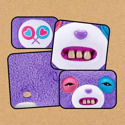 Fuggler Care Bears 9-Inch Plush Toy (Share Bear) by ZURU – Funny Ugly Monster Stuffed Animal with Human-Like Teeth, Collectible Plush for Kids, Tweens, Teens, Adults & Crossover Fans thumbnail 7