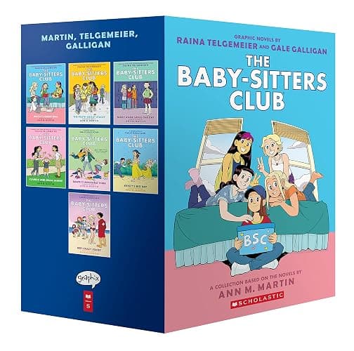 The Baby-sitters Club #1-7 Graphic Novel Box Set - Image 1
