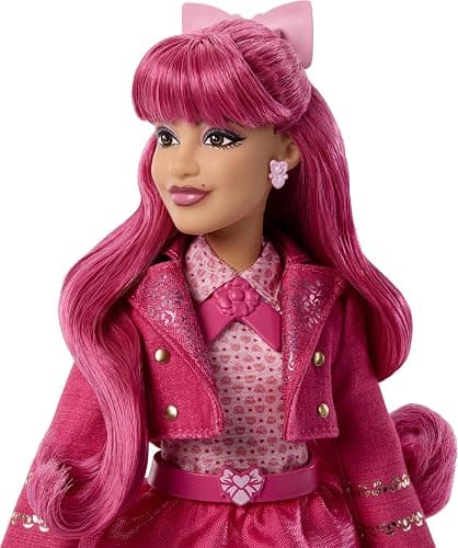 Mattel Disney Descendants: Wicked Wonderland Fashion Doll & Accessory, Pink Sister of Red & Daughter of Queen of Hearts with Movie-Inspired Clothing thumbnail 3