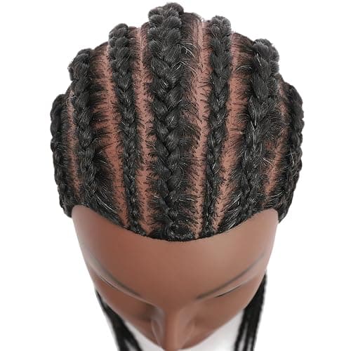 TIANYOUHAIR Mannequin Head 100% Human Hair Cosmetology Manikin Doll Training Head with Stand for Hairdresser Practice Braiding Styling Coloring Bleaching Dyeing Cutting Updos Display thumbnail 3