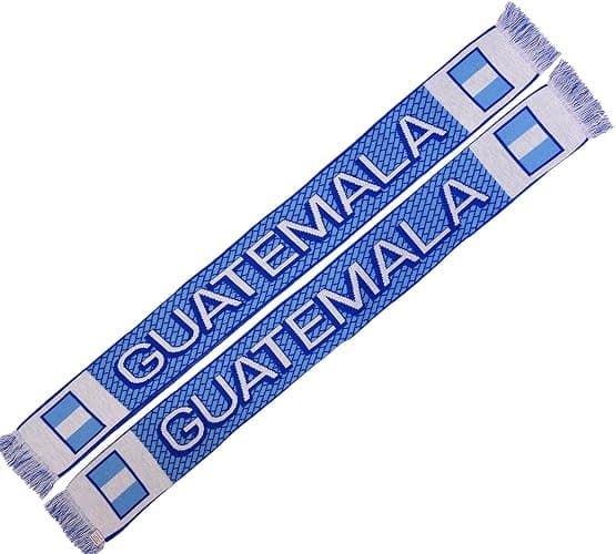 Guatemala Soccer Knit Scarf thumbnail 5